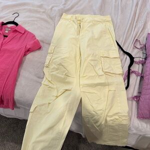 Yellow wild fable cargo jeans